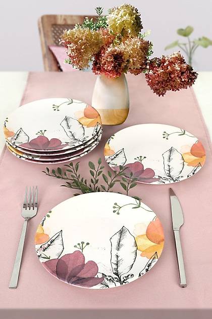 Keraart Lilia Pasta Taba 20 Cm 6 Adet - 19176