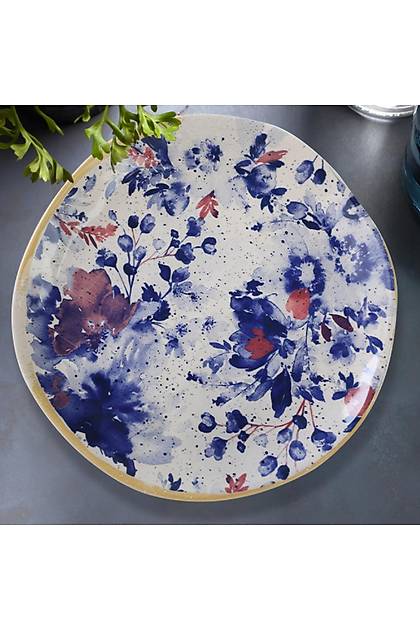 Keraart Mimoza Organik Servis Taba 26 Cm 6 Adet