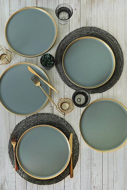 Mat Yeil Gold File Nordic Servis Taba 28 Cm 6 Adet 324