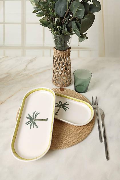 Palmiye Noyan Kayk Tabak 26 cm 2 Adet 22642