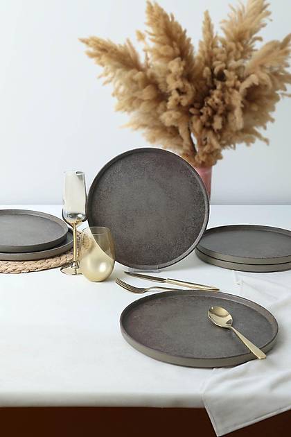 Keraart Vintage Stackable Servis Taba 27 Cm 6 Adet 21724