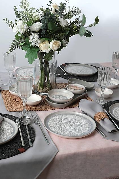 Keraart Stone Kahvalt Takm 18 Para 6 Kiilik 21426-27
