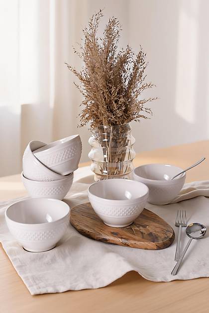 Beyaz Rice Kase 14 Cm 6 Adet 006