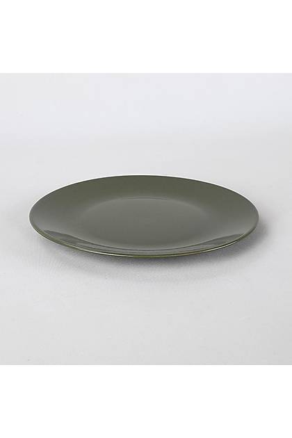 Koyu Yeil Ege Servis Taba 25 Cm 6 Adet