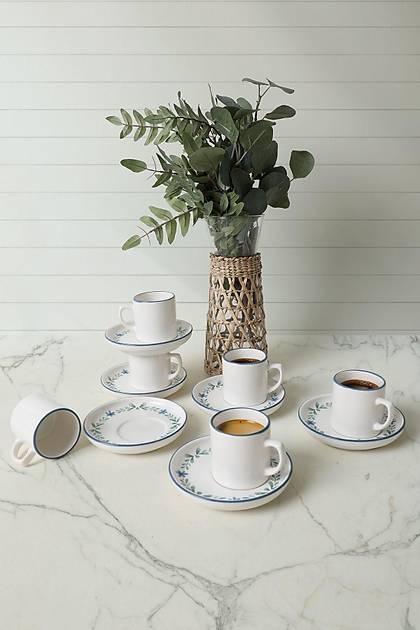 Daphne Nordic Kahve Takm 12 Para 6 Kiilik 22921-24