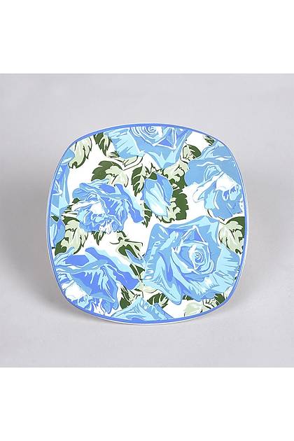 Blue Rose Pasta Taba 22 Cm 6 Adet