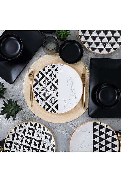 Trigon Marble Kahvalt Takm 12 Para 4 Kiilik