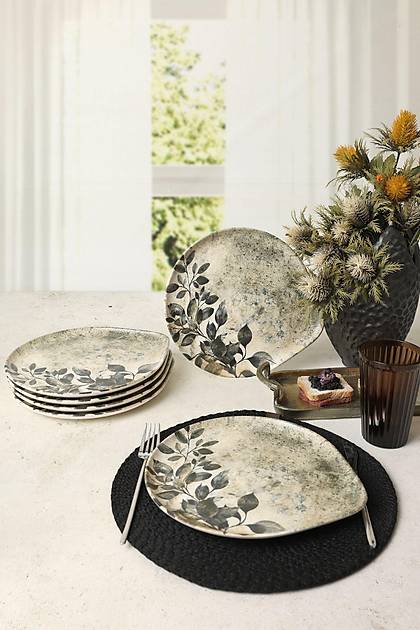 Forest Rustle Serenity Servis Taba 27 Cm 6 Adet 23008