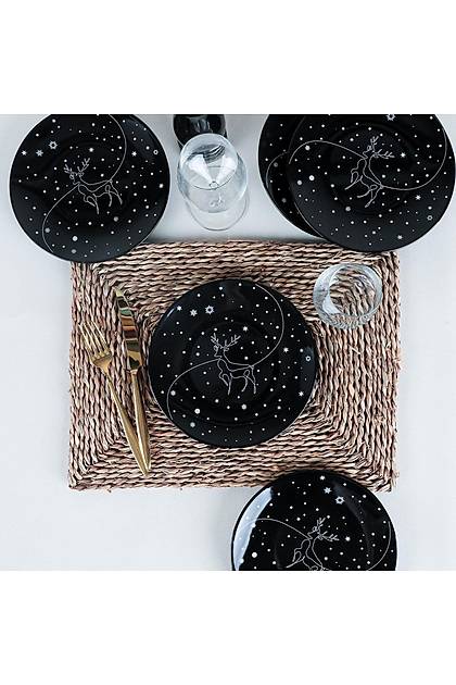 Winter Night Ege Pasta Taba 20 Cm 6 Adet