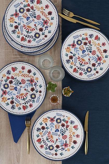 Keraart Springtime Servis Taba 26 Cm 6 Adet - 19558