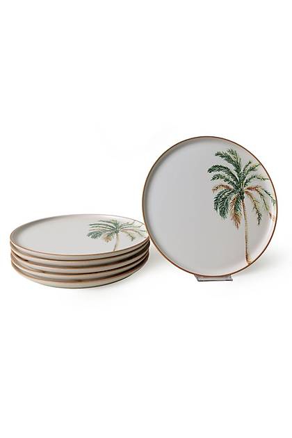 Bronze Palmiye Nordic Servis Taba 28 Cm 6 Adet 22903