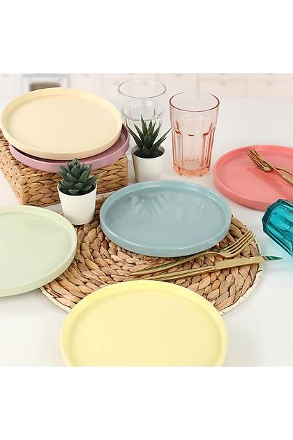 Rainbow Soft Stackable Pasta Taba 21 Cm 6 Adet 110/550