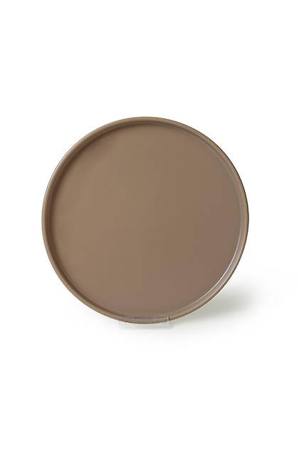 Mat Toprak Taupe Stackable Servis Taba 27 Cm 6 Adet 977