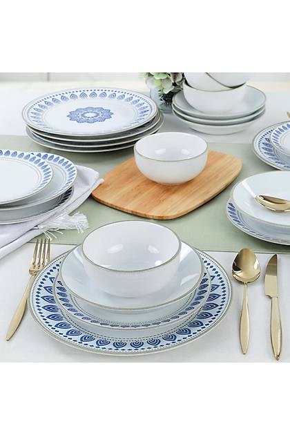 Blue Circle Yemek Takm 6 Kiilik 24 Para - 19870