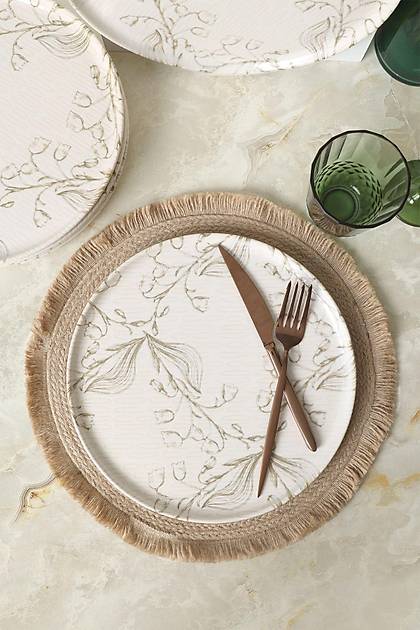 Soft Flora Nordic Servis Taba 28 Cm 6 Adet 22980