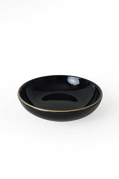 Siyah Gold Halka erezlik / Sosluk 13 Cm 6 Adet