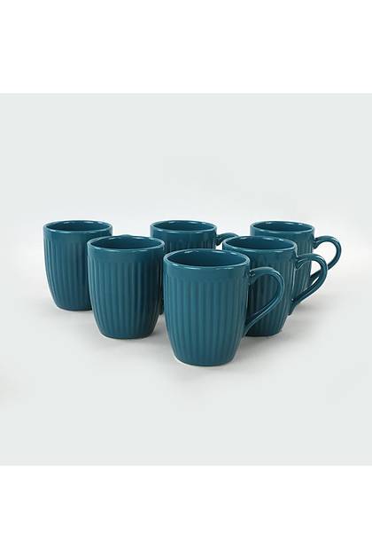 Line Mavi Bulut Kupa 9 Cm 6 Adet