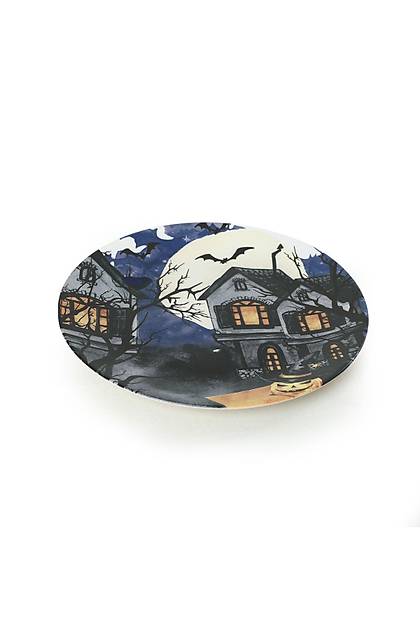 Keraart Halloween Blue Castle Servis Taba 26 Cm 19951