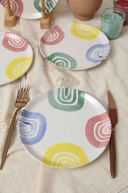 Etnik Hitit Pasta Taba 20 Cm 4 Adet 22550