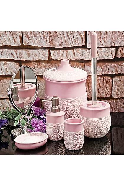 Pembe Banyo Seti 5 Para BNY-300