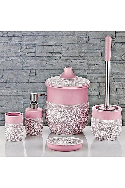 Pembe Banyo Seti 5 Para BNY-300