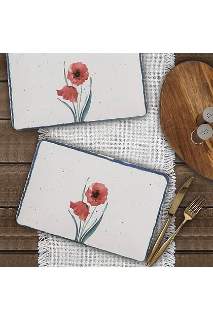 Anatolian Flowers Siera Kayk Tabak 31 Cm 2 Adet - 20261