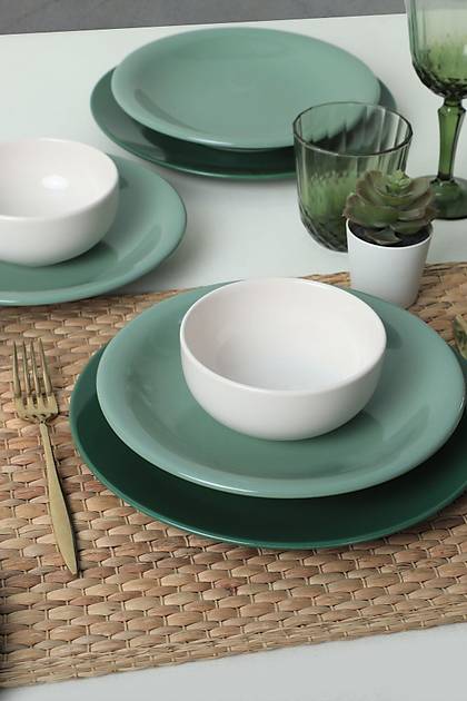 Green Mix Yemek Takm 18 Para 6 Kiilik 031-303-308