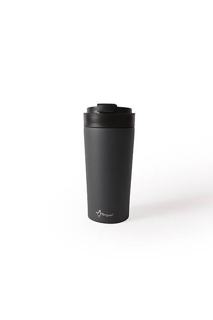 Penguen Mug Termos - Gri - 380 ml