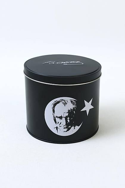 Keraart Cihanda Sulh zel Teneke Kutulu Atatrk Kupa 10 Cm