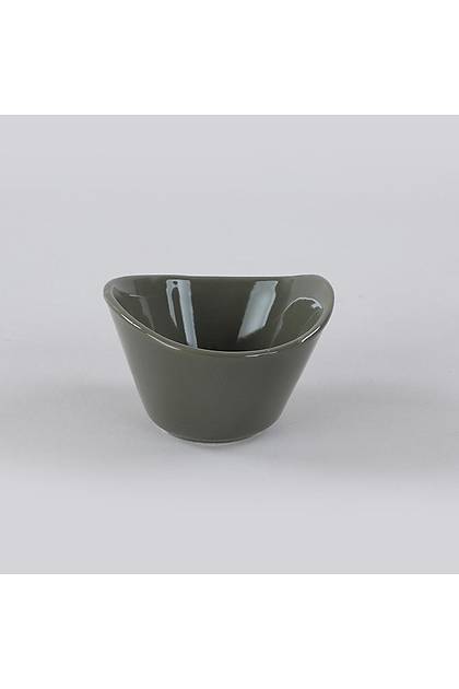 Tigela Koyu Yeil erezlik/Sosluk 11 Cm 6 Adet