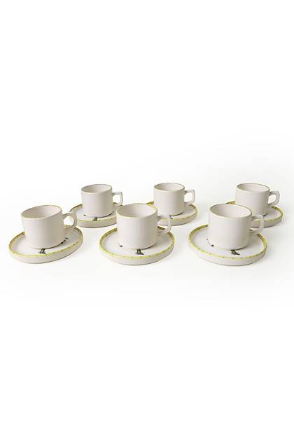 Palmiye Stackable ay Takm 12 Para 6 Kiilik 22642