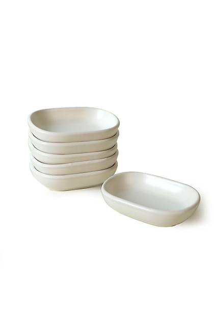 Mat Beyaz Noyan erezlik 11 Cm 6 Adet 022