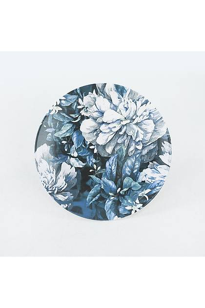 Blue Blossom Pasta Taba 20 Cm 6 Adet - 19860