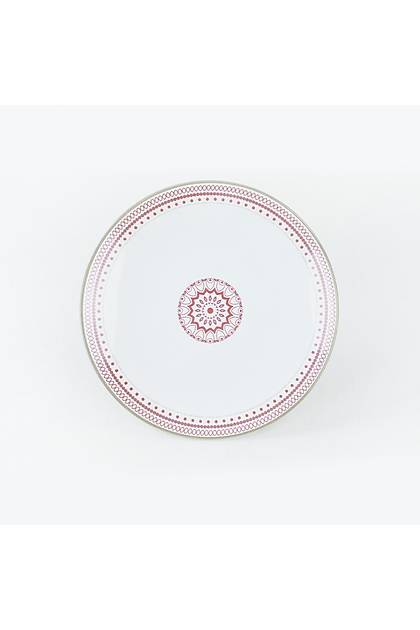 Red Circle Pasta Taba 20 Cm 6 Adet - 19873