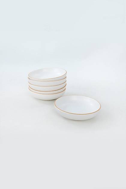 Gold Line White Halka erezlik/Sosluk 13 Cm 6 Adet