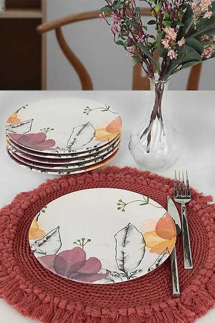 Keraart Lilia Pasta Taba 20 Cm 6 Adet - 19176