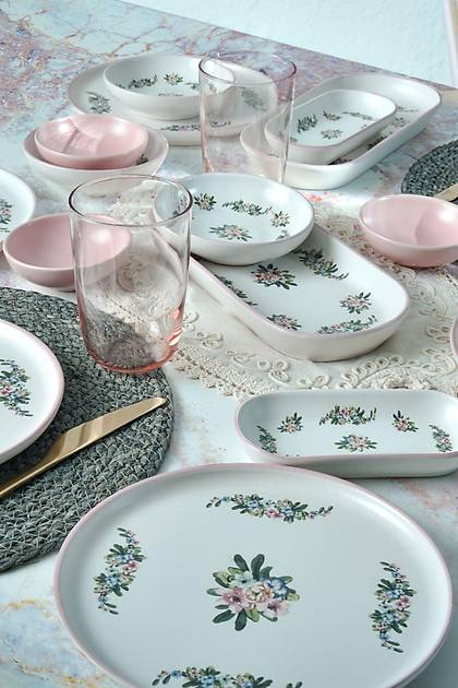 Keraart Petunia Kahvalt Takm 18 Para 6 Kiilik 19463-65