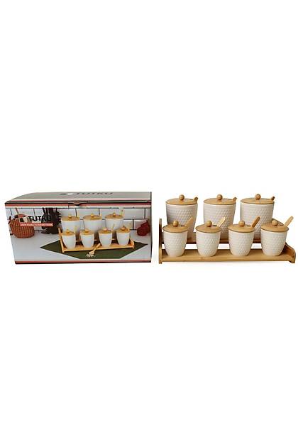 Bambu Standl 7 Para Baharat Seti Tutku 1419