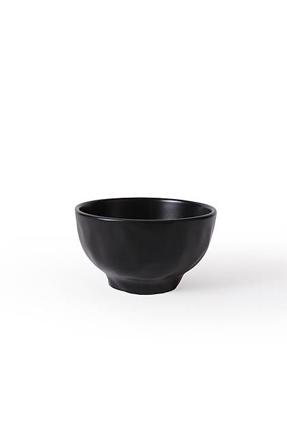 Mat Siyah Organik Kase 15 cm 6 Adet 956