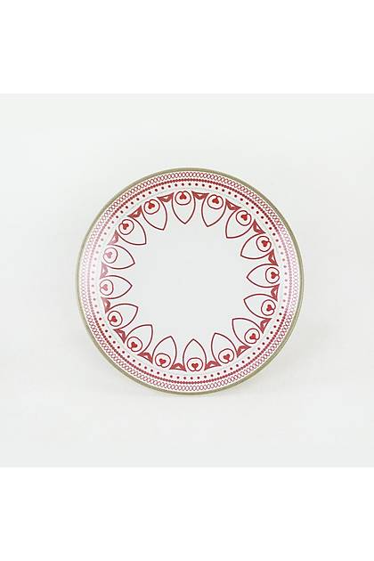 Red Dream Pasta Taba 20 Cm 6 Adet - 19872