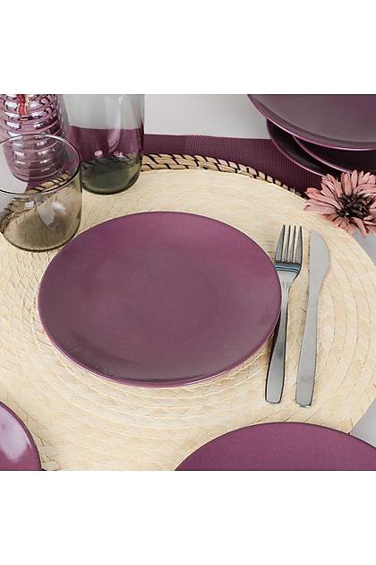 Mor Ege Pasta Taba 20 Cm 6 Adet - 498