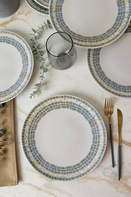 Mosaica Stoneware Pergamon Servis Taba 27 Cm 6 Adet 22825