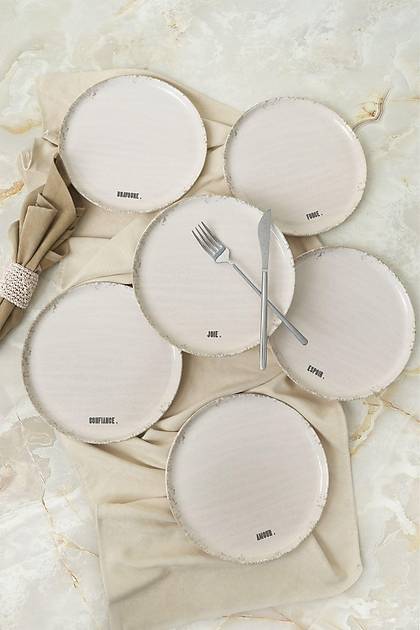 Deep Collection Mottolu Pasta Taba 22 cm 6 Adet 22650-55