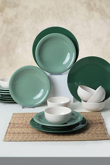 Green Mix Yemek Takm 18 Para 6 Kiilik 031-303-308