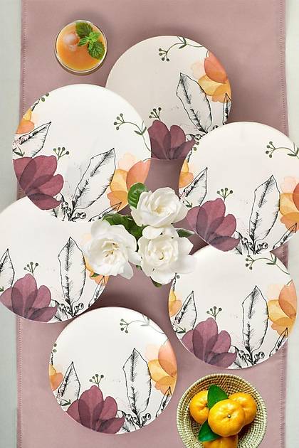Keraart Lilia Pasta Taba 20 Cm 6 Adet - 19176