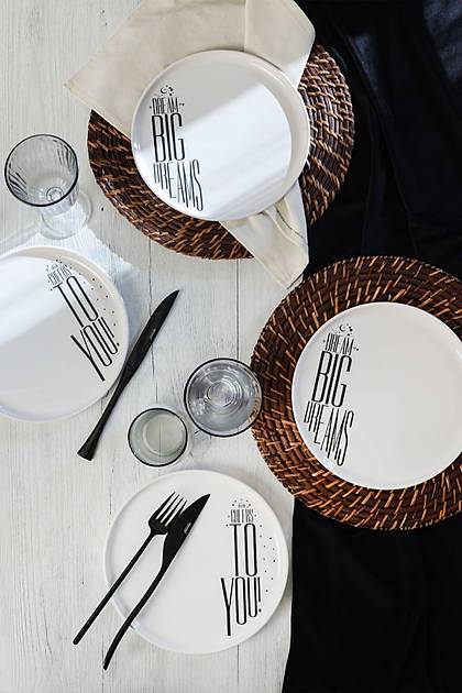 Dream & Cherrs Nordic Pasta Taba 22 Cm 4 Para 22729-30