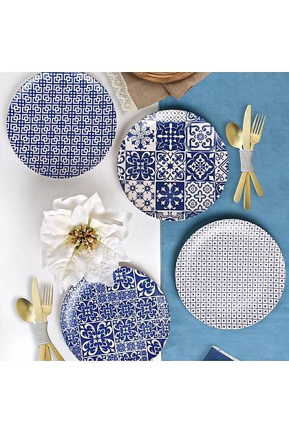 Blue Ege Servis Taba 25 Cm 4 Adet - 17925-26-27-28