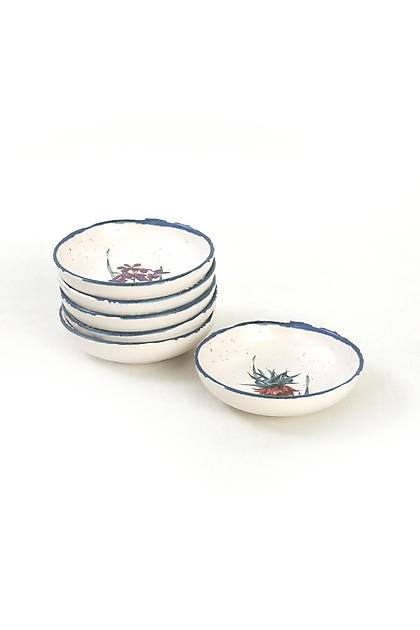 Anatolian Flowers Yemek/Kahvalt Takm 50 Para 6 Kiilik - 256/261