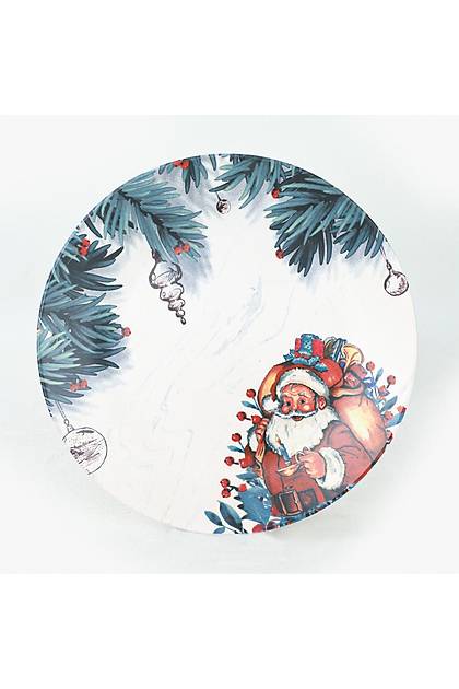 Tonton Noel Baba Servis Taba 26 Cm 6 Adet - 17955