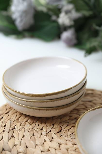 Straw Nordic Yemek Taba 18 Cm 6 Adet
